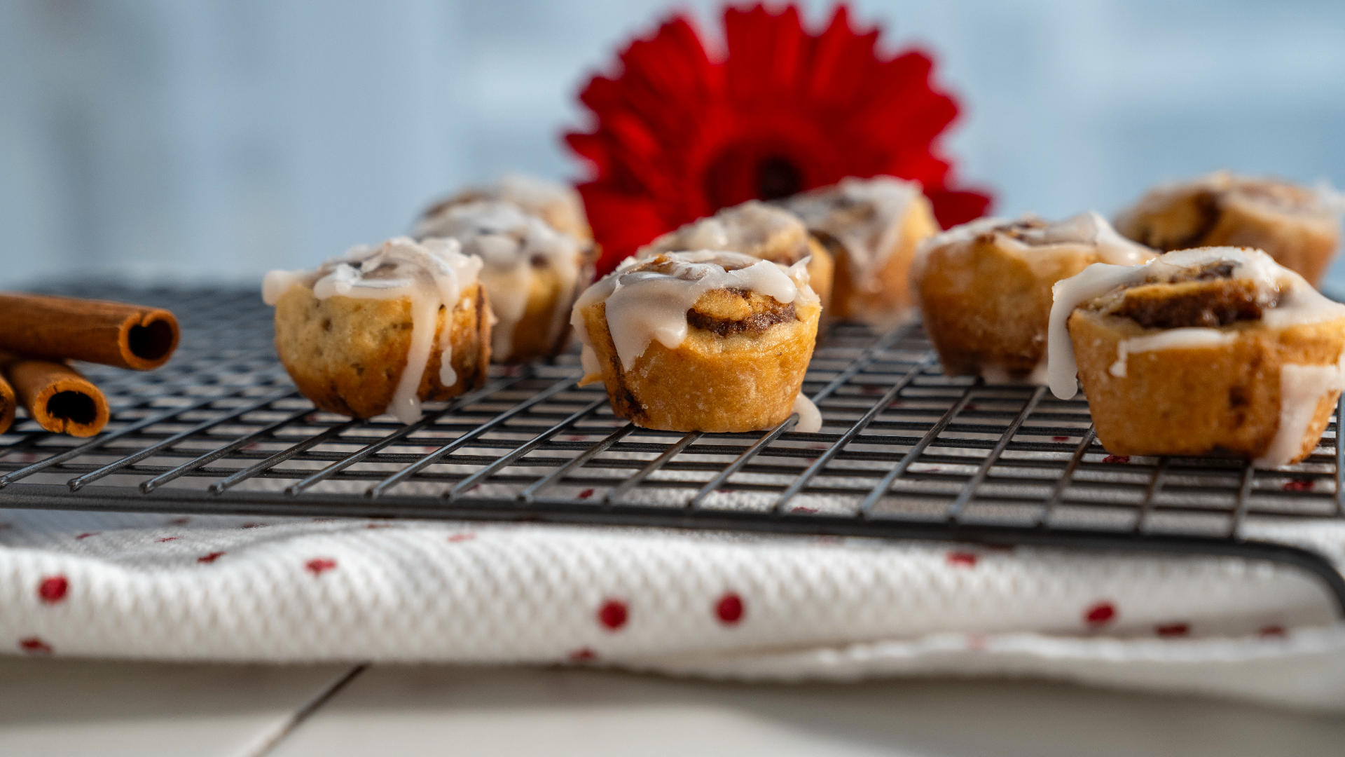 Cinnamon Swirl Rolls — high-protein sweet treats recipe from The Queen of Cottage Cheese cookbook
