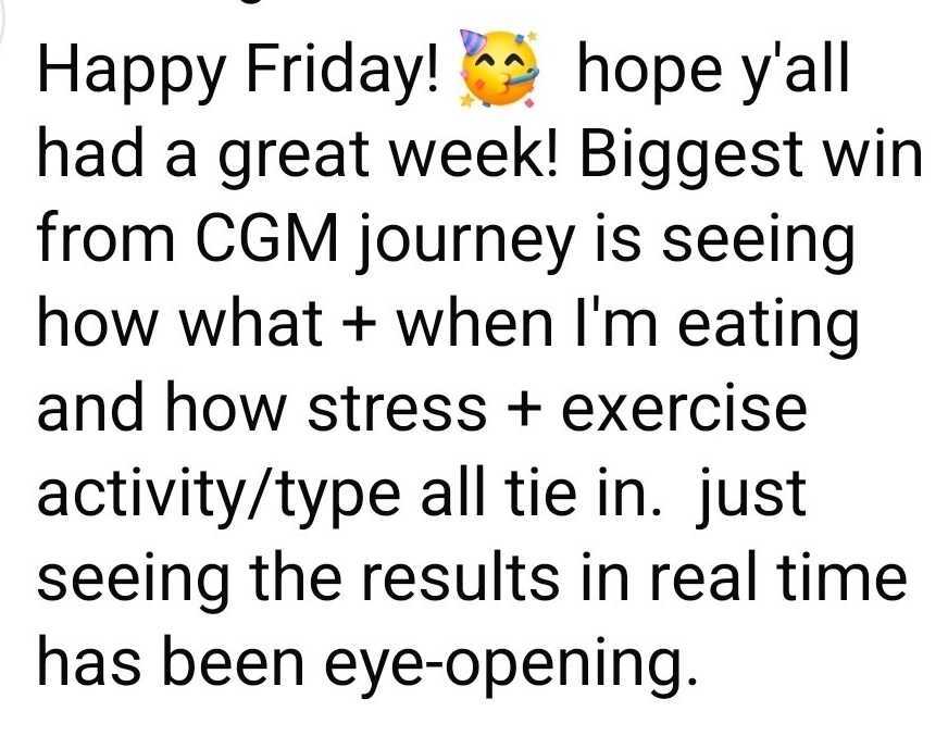 Client message from the GLP-1 Boost Lab community