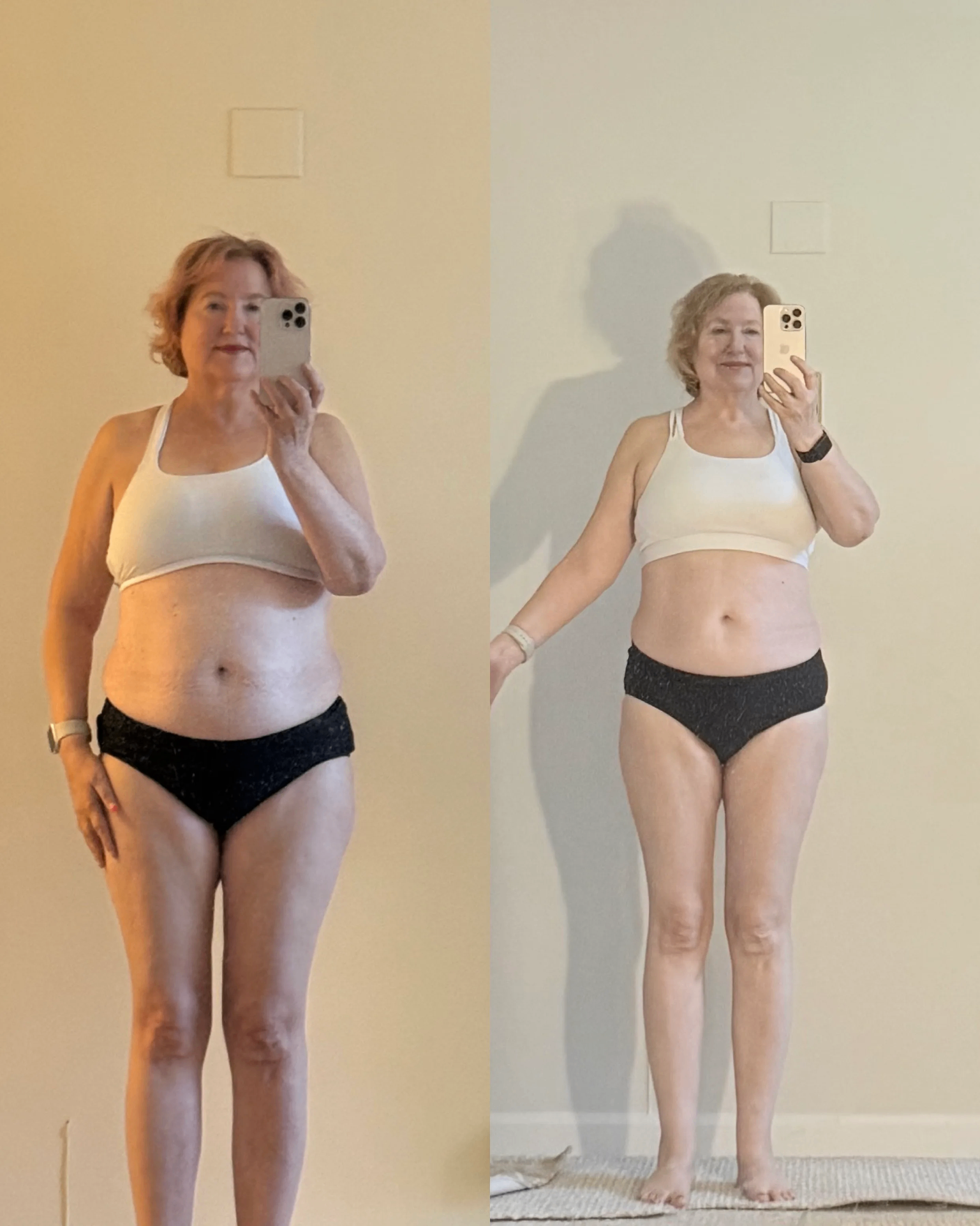 Ann before and after results, GLP-1 Boost Lab