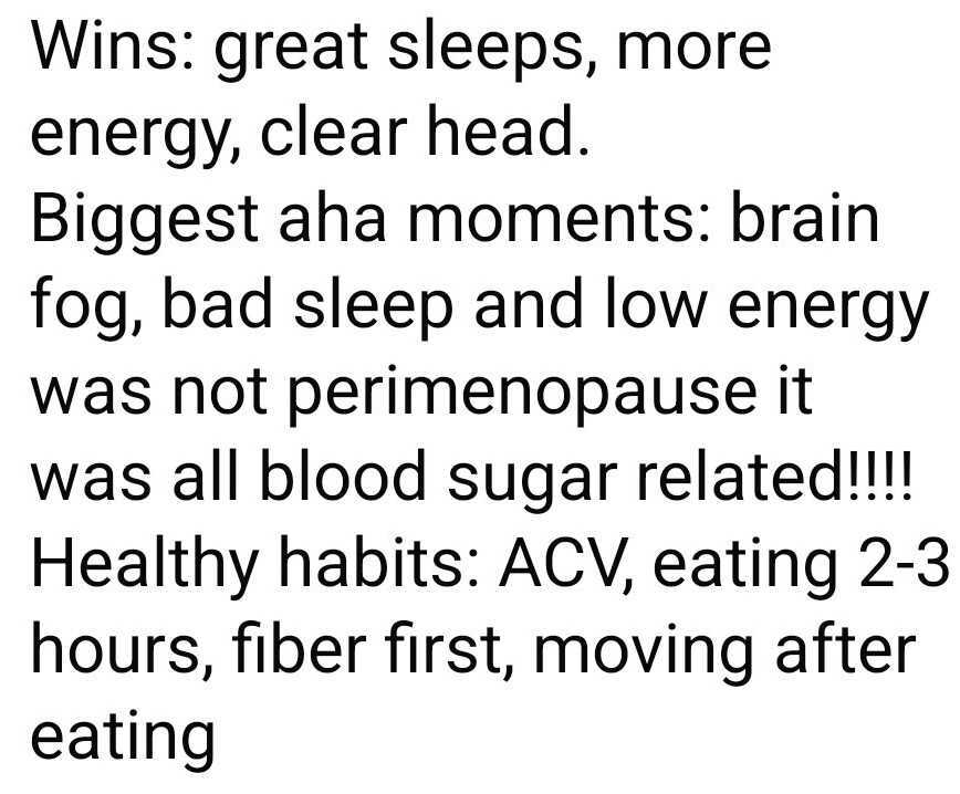 Client message from the GLP-1 Boost Lab community