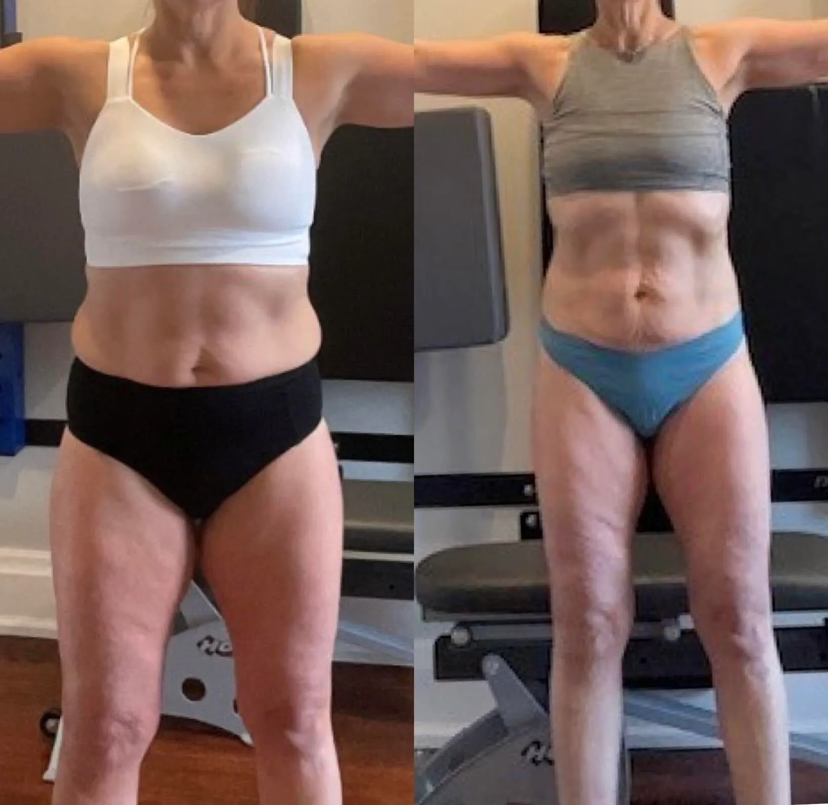 Jennifer before and after results, GLP-1 Boost Lab